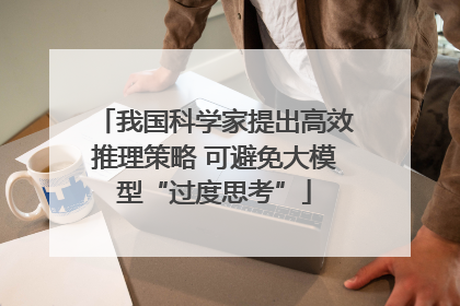 我国科学家提出高效推理策略 可避免大模型“过度思考”